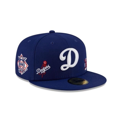 Sapca New Era Los Angeles Dodgers MLB Multi 59FIFTY Fitted - Albastri